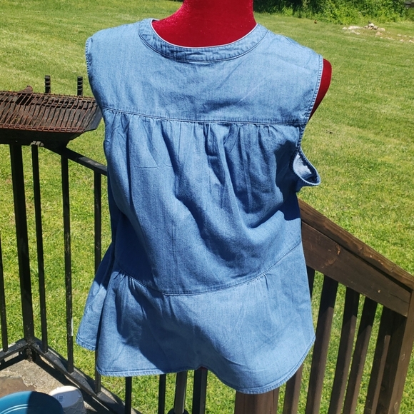 Denim top - Picture 2 of 2